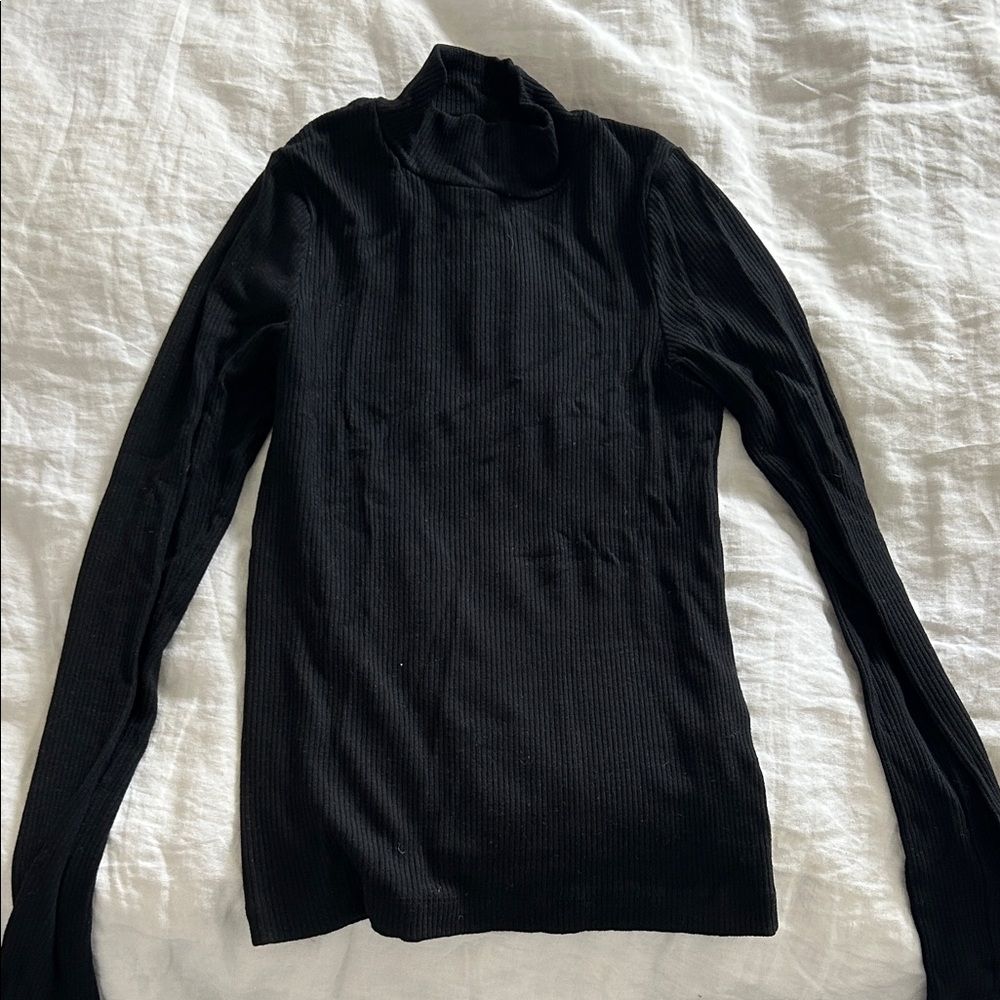 🌸DONATING 10/3🌸 NAADAM Black Women's Turtleneck